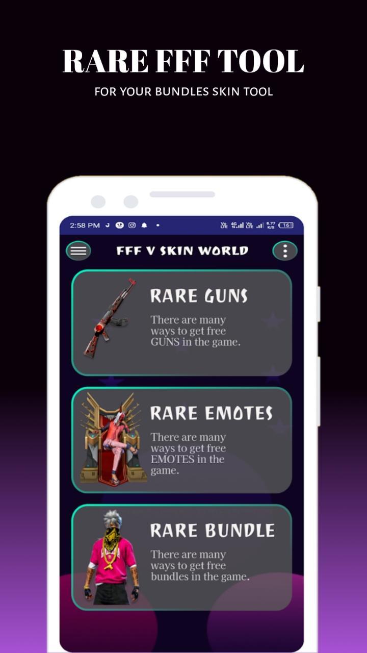 FFF FF Skin Tools screenshot image 8_Popularmodapk.com