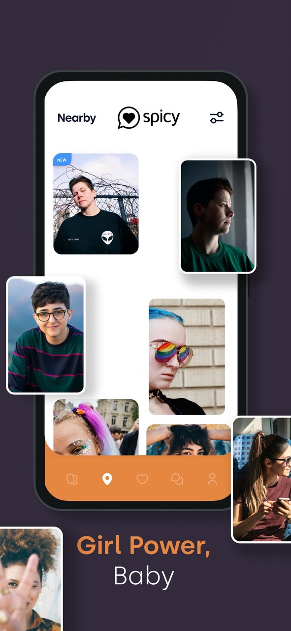 SPICY - Lesbian chat & dating screenshot image 5_Popularmodapk.com