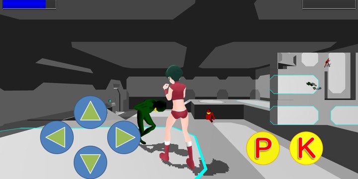 Space Girl, 3D Fighting Game screenshot image 4_Popularmodapk.com