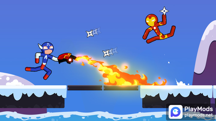 Spider Stickman Fighting - Supreme Warriors(Lots of currency) screenshot image 3_Popularmodapk.com