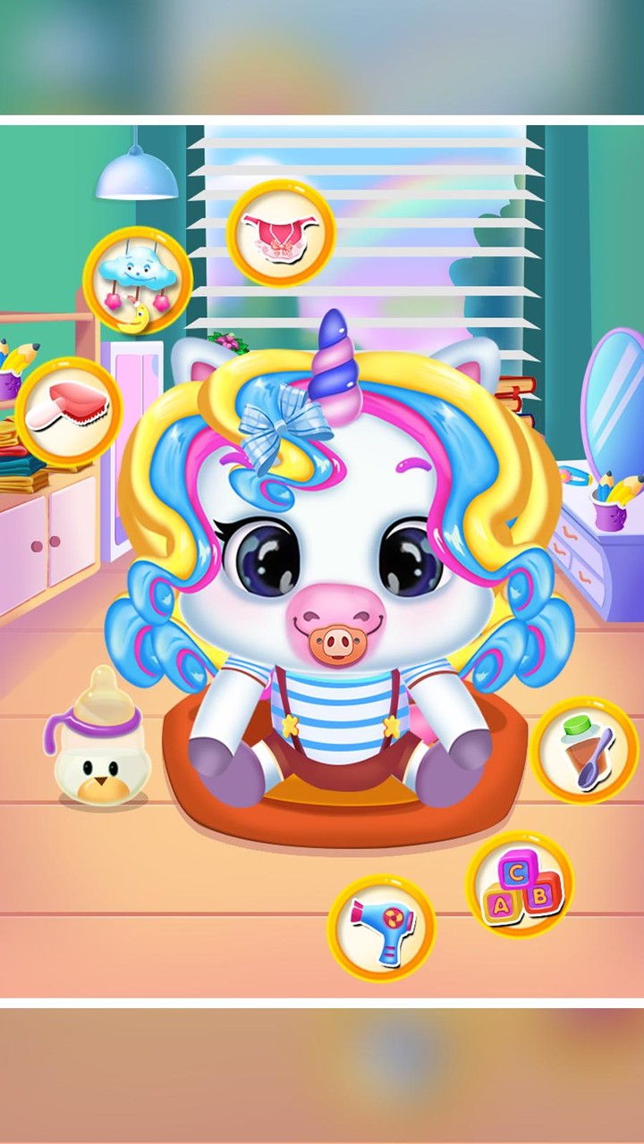 Unicorn dress up - Girls Game screenshot image 1_Popularmodapk.com