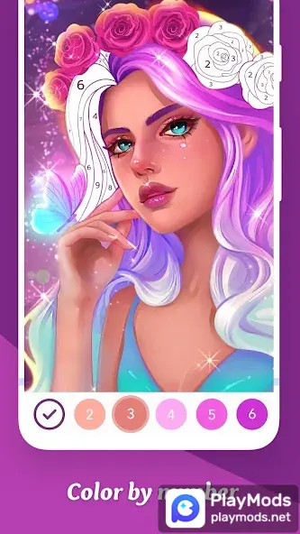 Color by Number Coloring Games<span>(unlimited hints)</span> screenshot image 2_Popularmodapk.com