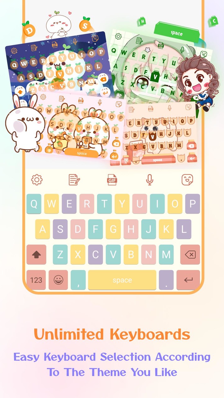 Keyboard Maker: Keyboard Theme screenshot image 1_Popularmodapk.com