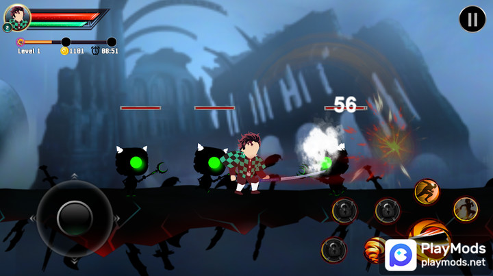 Demon Tanjiro: Awakenings<span>(Remove ads)</span> screenshot image 1_Popularmodapk.com