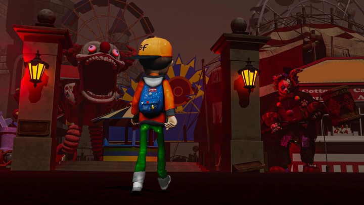 Scary Clown Horror Joker Game screenshot image 1_Popularmodapk.com