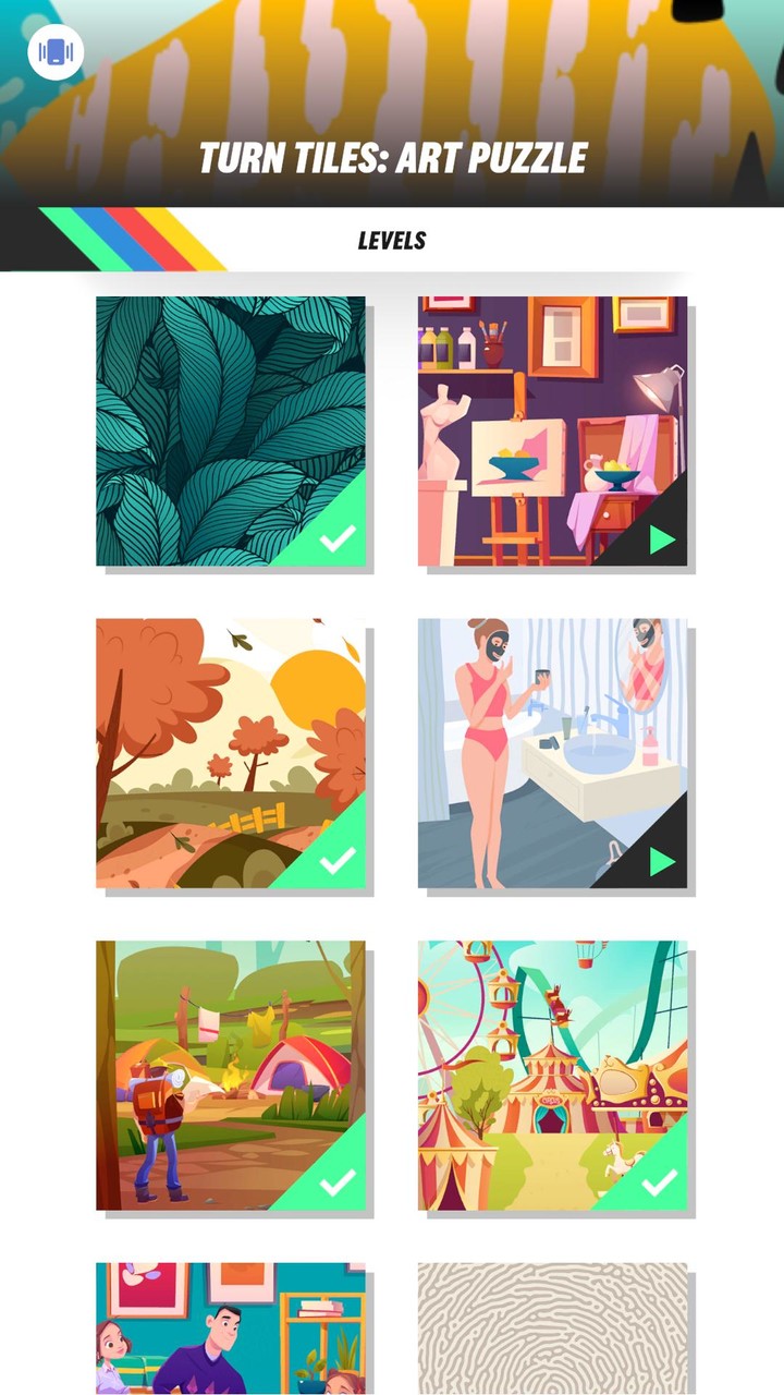 Turn Tiles: Art Puzzle screenshot image 5_Popularmodapk.com