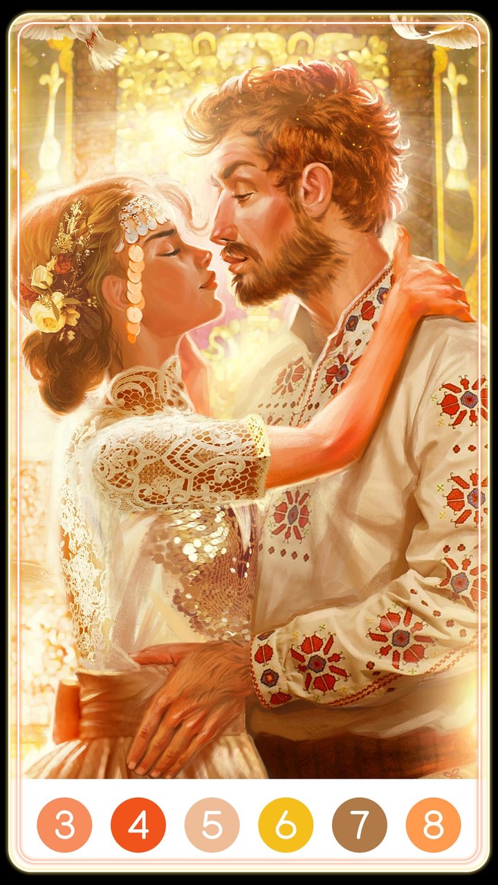 Wedding Day Color by Number screenshot image 4_Popularmodapk.com