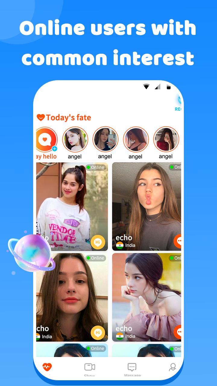 BlissU – Chat and call screenshot image 9_Popularmodapk.com