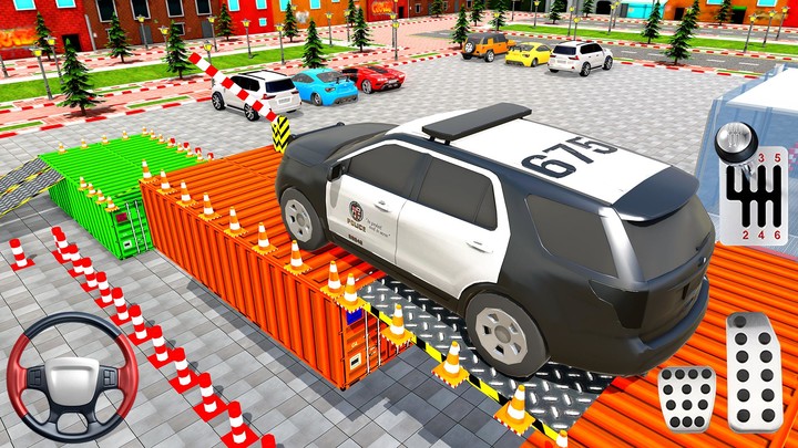Police Prado Car Parking Drive screenshot image 1_Popularmodapk.com