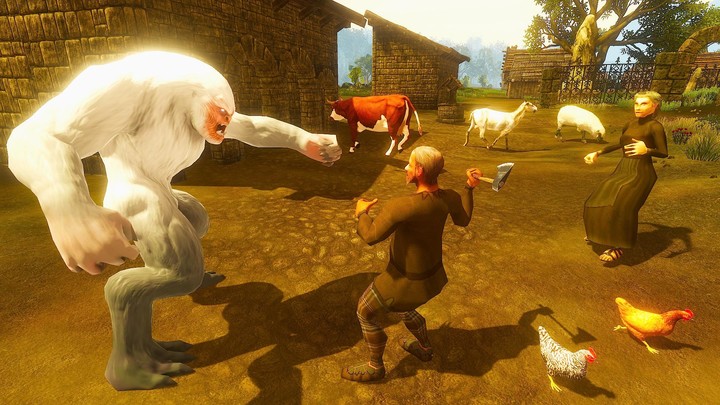 Scary Yeti Simulator screenshot image 3_Popularmodapk.com