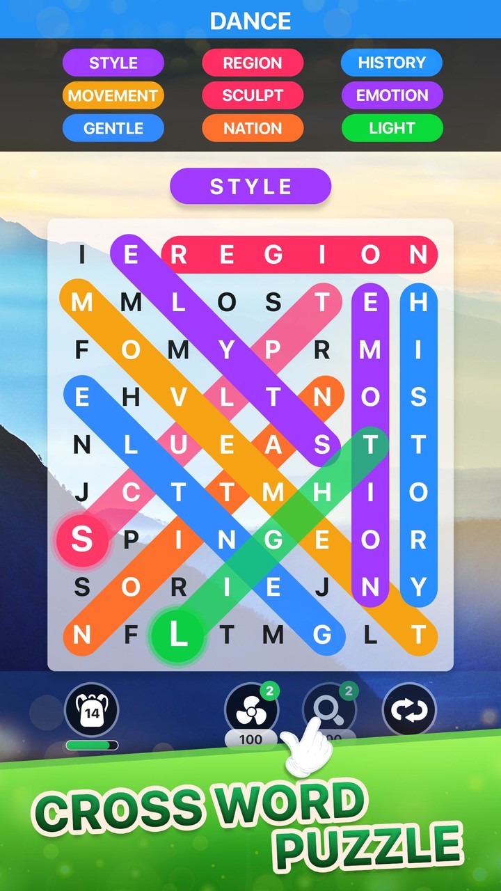 Word Search - CrossWord Puzzle screenshot image 6_Popularmodapk.com