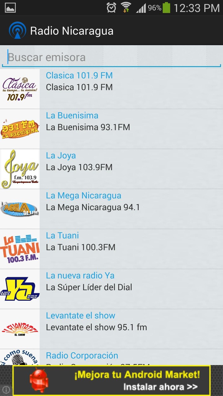 Radio Nicaragua screenshot image 2_Popularmodapk.com