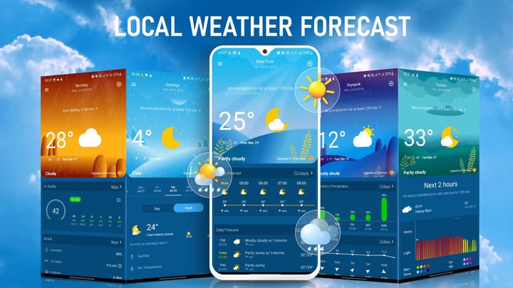 Weather Forecast, Live Weather screenshot image 8_Popularmodapk.com