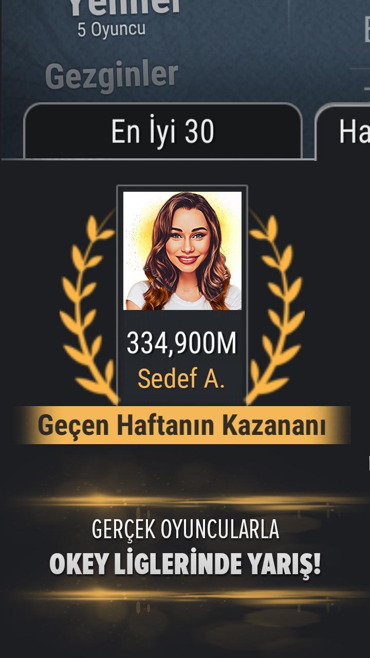 Okey - Sedef Okey Online screenshot image 1_Popularmodapk.com