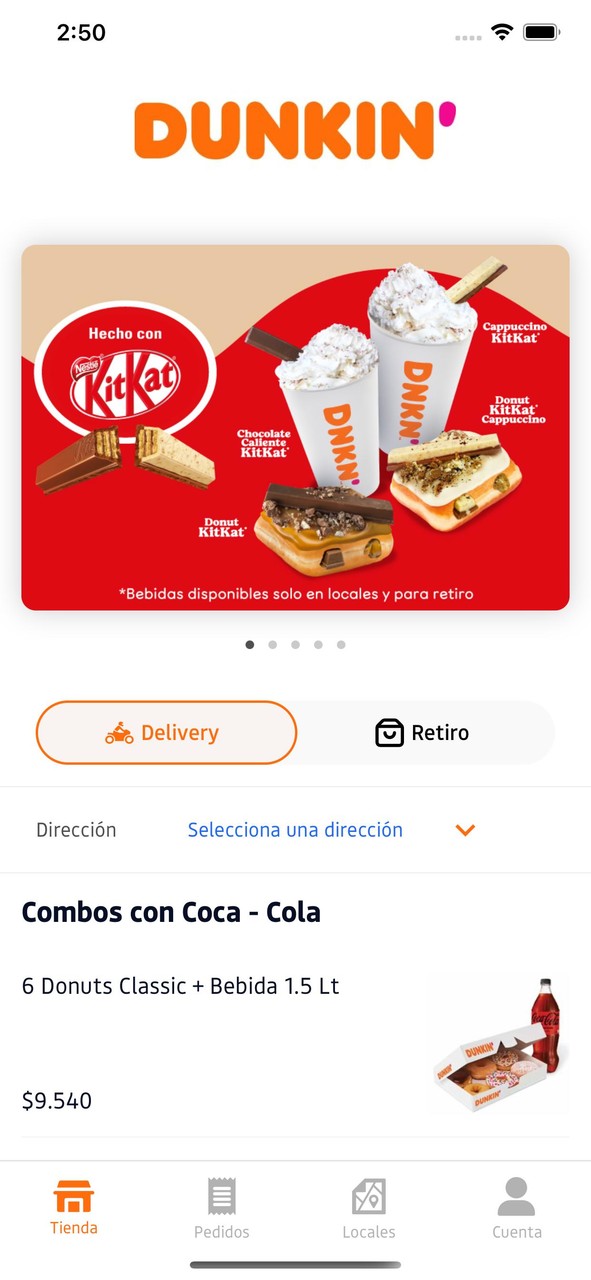 Dunkin' App Chile screenshot image 1_Popularmodapk.com