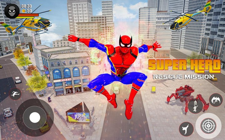 Spider Hero- Superhero Games screenshot image 7_Popularmodapk.com
