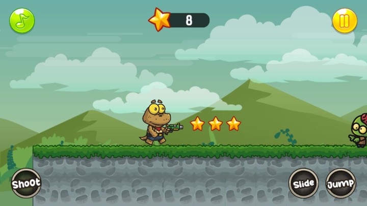 Dino Zombie Shooter screenshot image 5_Popularmodapk.com