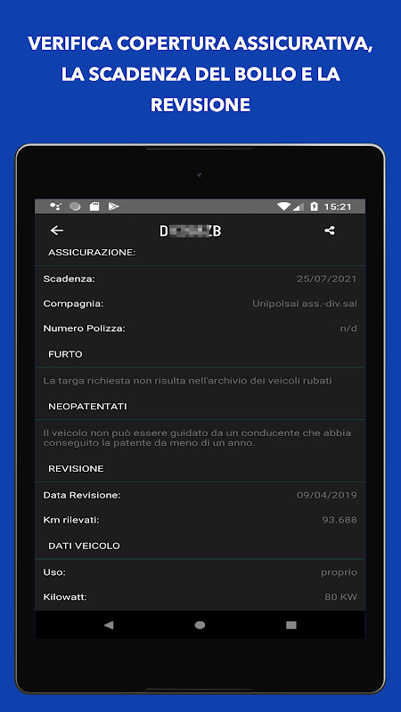 iTarga - Verify Italian license plate screenshot image 12_Popularmodapk.com