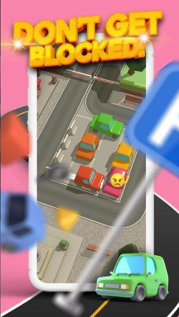 Car Parking 3D Traffic Puzzle screenshot image 2_Popularmodapk.com