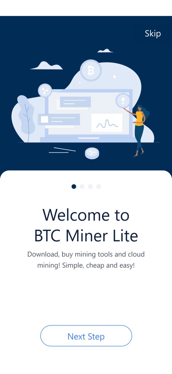 BTC Miner Lite screenshot image 12_Popularmodapk.com