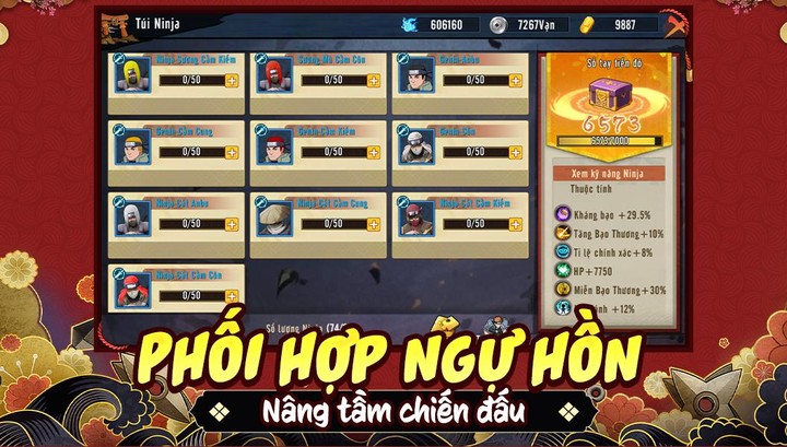 Nhẫn Giả Truyền Thuyết Mobile screenshot image 3_Popularmodapk.com