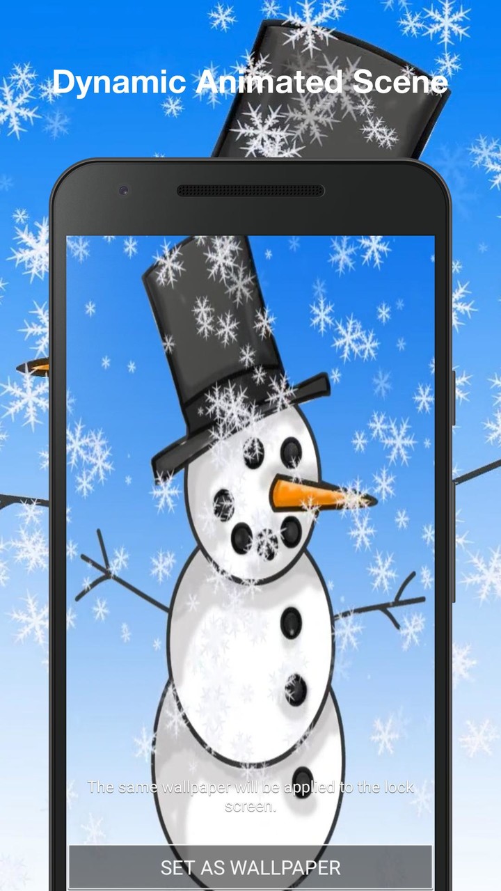 Winter Live Wallpaper screenshot image 7_Popularmodapk.com