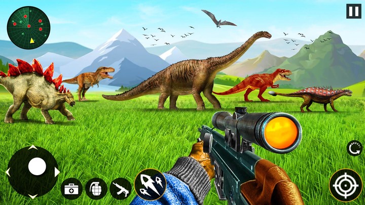 Wild Dinosaur Hunting Dino Sim screenshot image 12_Popularmodapk.com