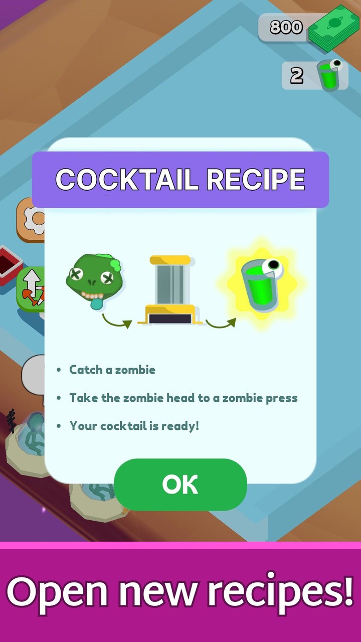 Space Cafe: Zombie Farm Tycoon screenshot image 5_Popularmodapk.com