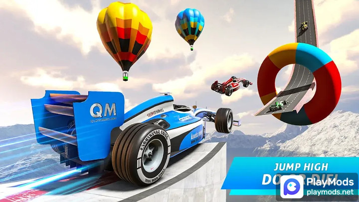 Formula Car Racing Stunts Ramp<span>(Ad-free and rewarded)</span> screenshot image 6_Popularmodapk.com