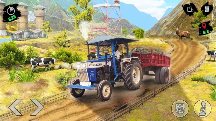 Off-road Tractor Driving Games screenshot image 5_Popularmodapk.com