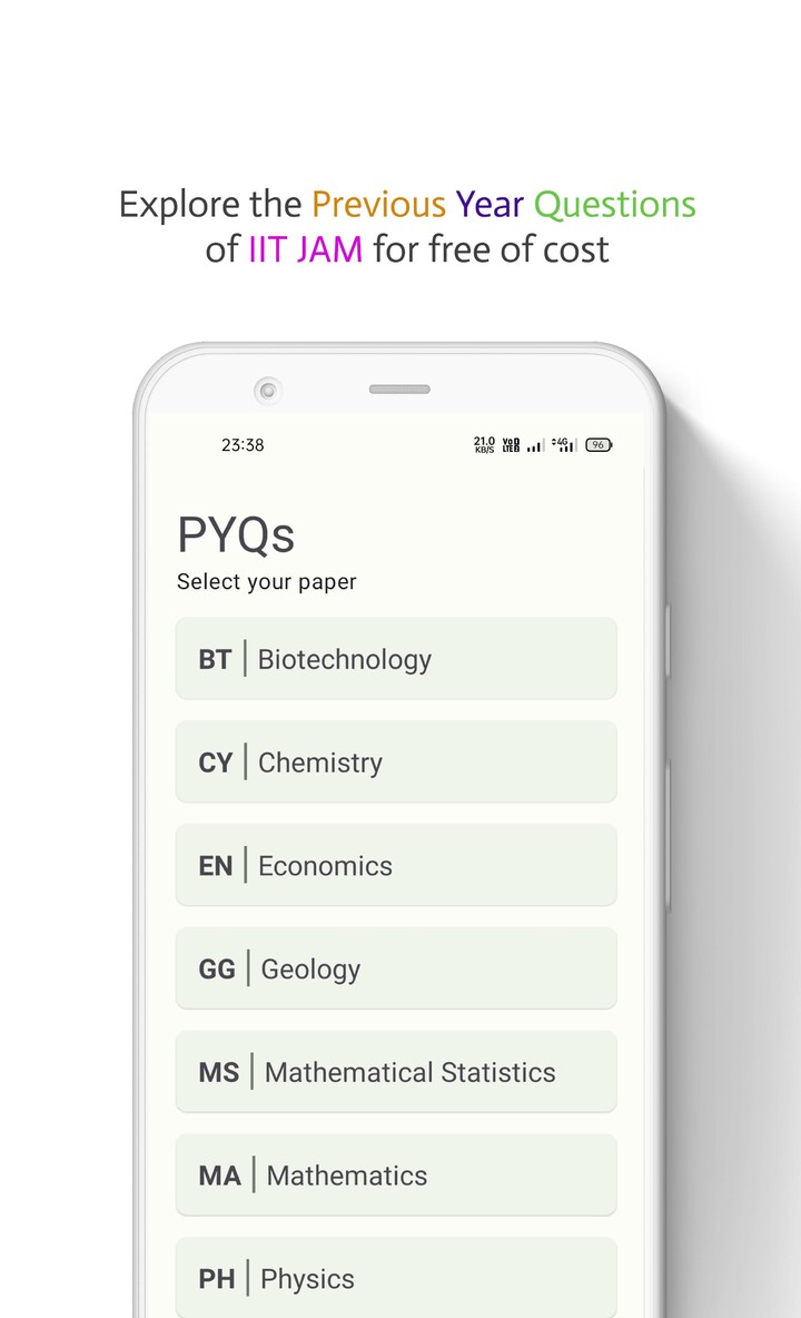 IIT JAM Papers and Books screenshot image 1_Popularmodapk.com