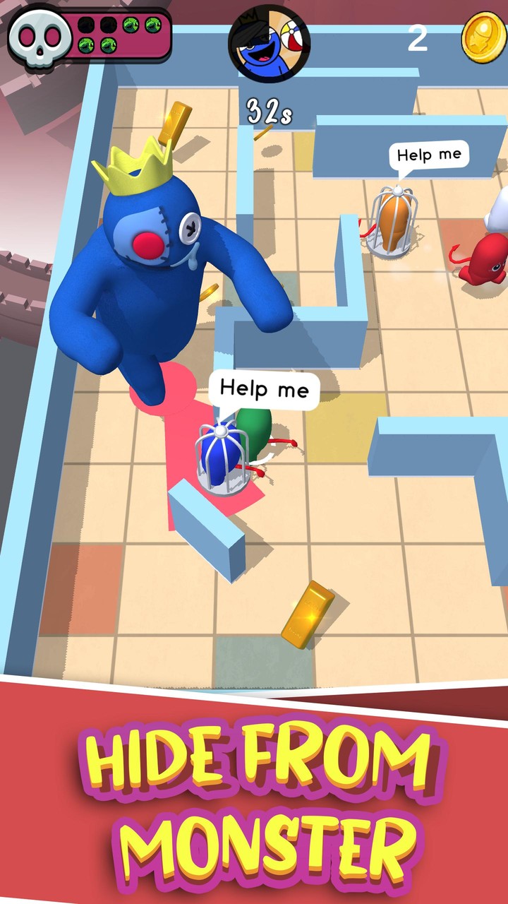 Rainblue Friends: Hide & Seek screenshot image 2_Popularmodapk.com