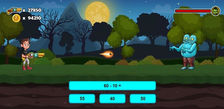 Math Astra Zombie Hunt screenshot image 4_Popularmodapk.com