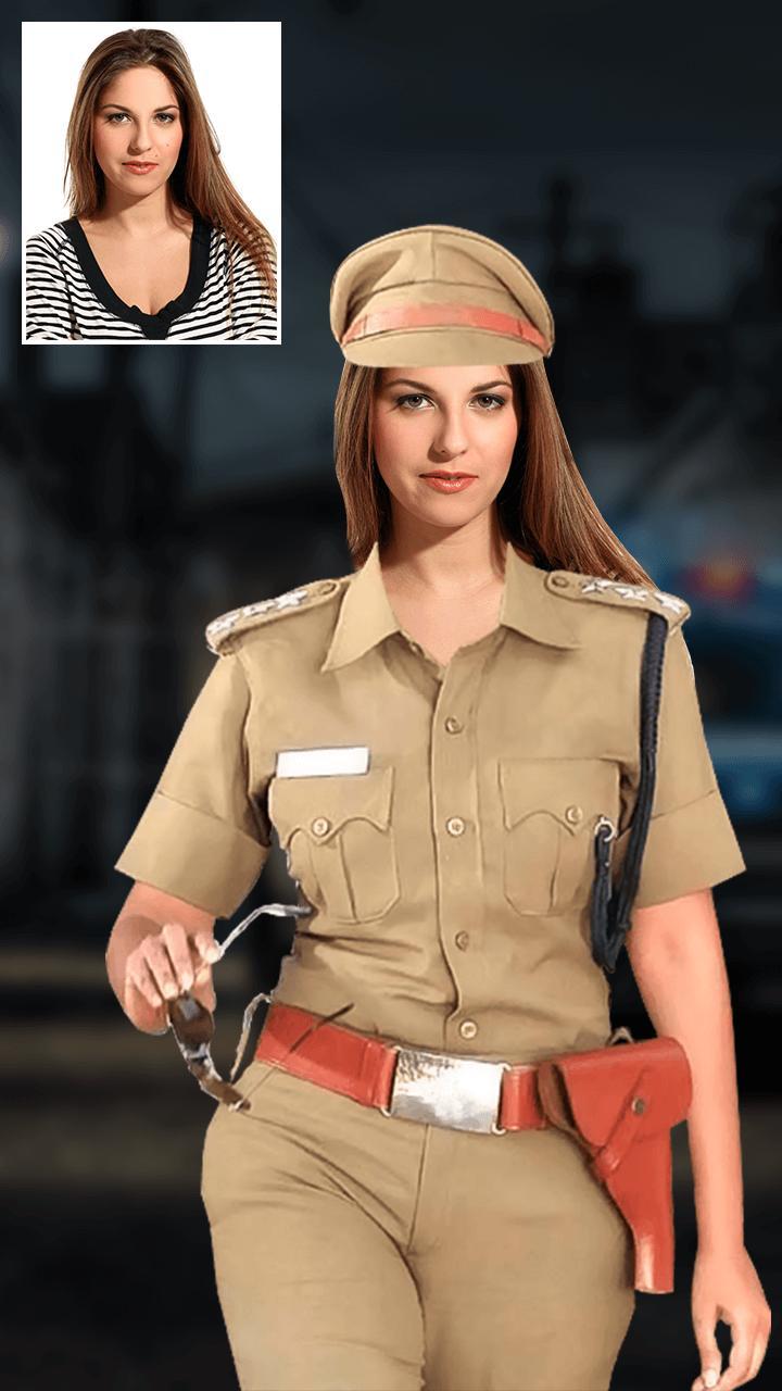 Woman Police Suit Photo Editor screenshot image 2_Popularmodapk.com