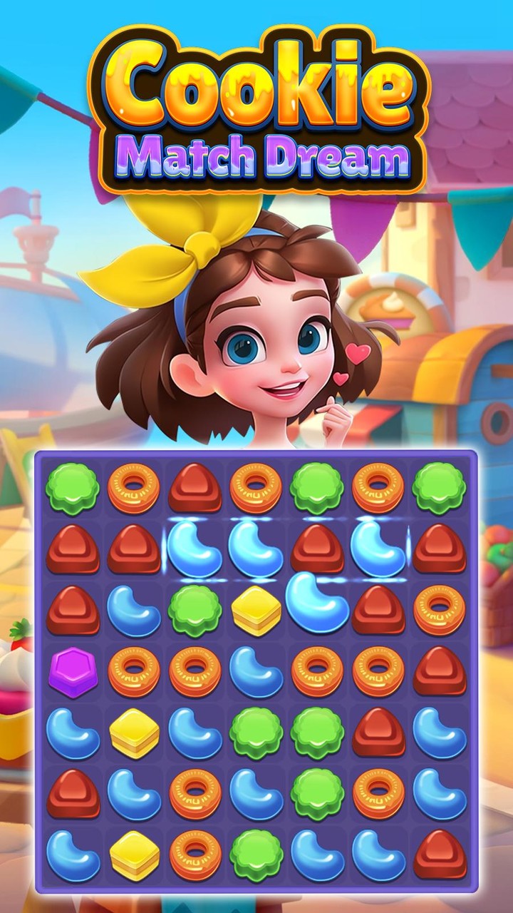 Cookie Match Dream screenshot image 3_Popularmodapk.com