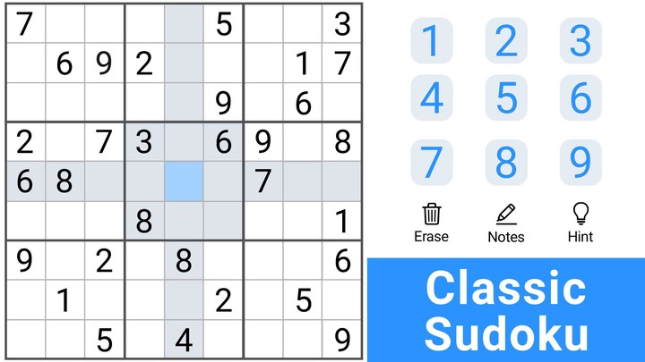 Sudoku - Puzzle & Brain Games screenshot image 1_Popularmodapk.com