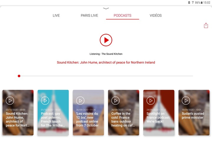 Radio France Internationale screenshot image 5_Popularmodapk.com