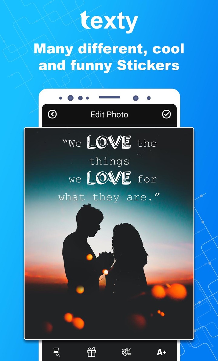 Texty - Text On Photo Editor screenshot image 8_Popularmodapk.com