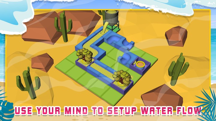 Water Flow Puzzle 3D screenshot image 14_Popularmodapk.com