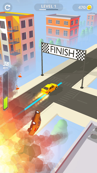 Line Race: Police Pursuit<span>(Unlimited money)</span> screenshot image 4_Popularmodapk.com