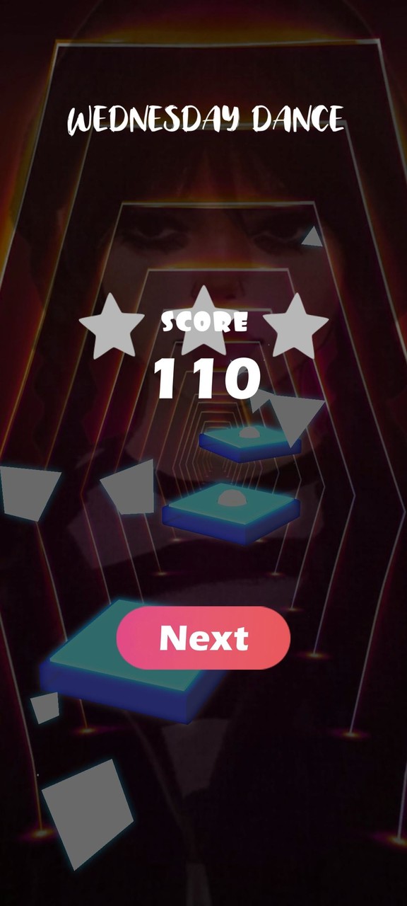 Wednesday Adams Piano hop game screenshot image 5_Popularmodapk.com