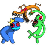 Huggy Wuggy Vs Rainbow Friends0.2_Popularmodapk.com