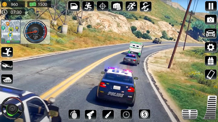 Police Car Chase Thief Games screenshot image 4_Popularmodapk.com