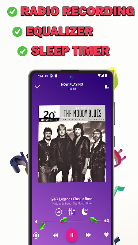 Radio ON – radio and podcasts screenshot image 39_Popularmodapk.com