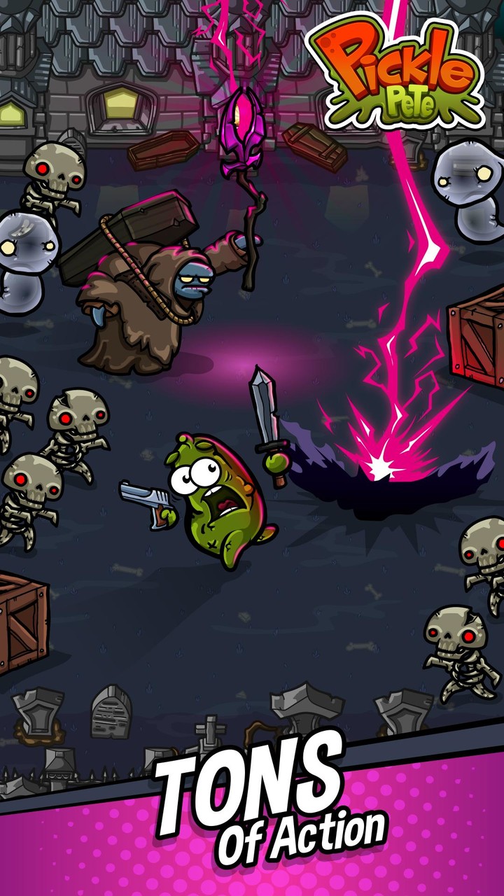 Pickle Pete: Survival RPG screenshot image 2_Popularmodapk.com