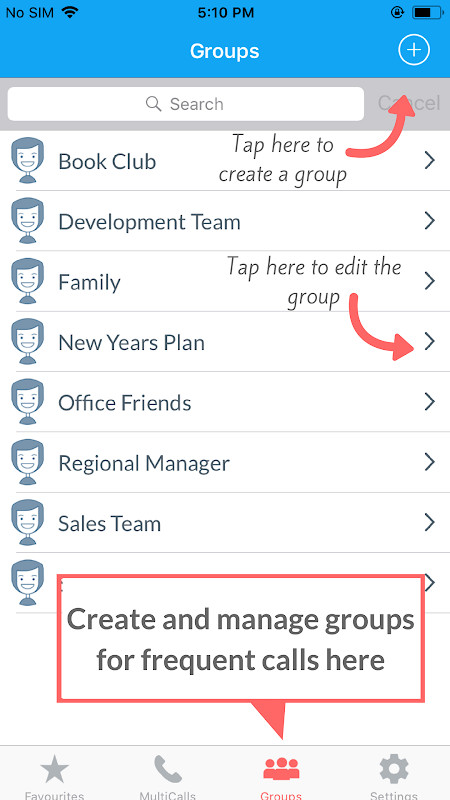 MultiCall – Group calling App screenshot image 4_Popularmodapk.com