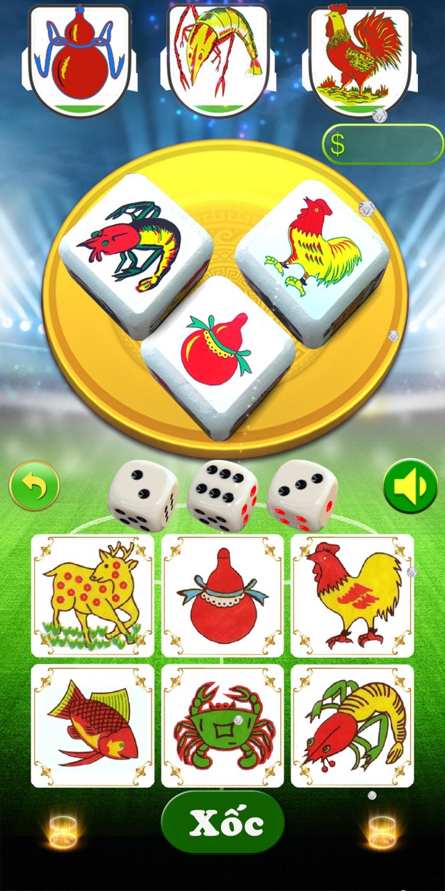 Bầu Cua Bóng Đá screenshot image 3_Popularmodapk.com