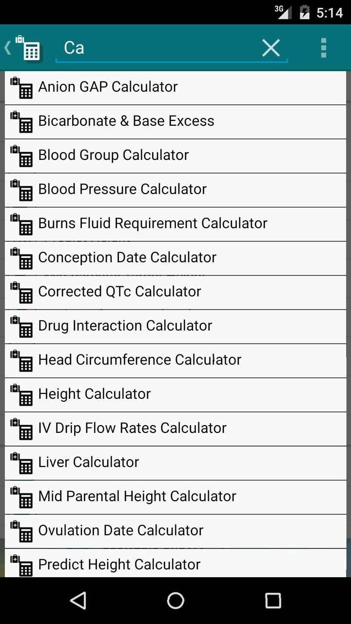 Medical Calculators screenshot image 8_Popularmodapk.com