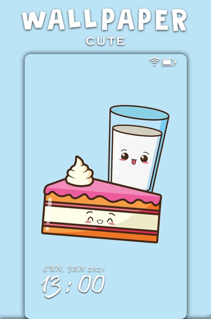 Cute Milk Kawaii Wallpaper screenshot image 8_Popularmodapk.com