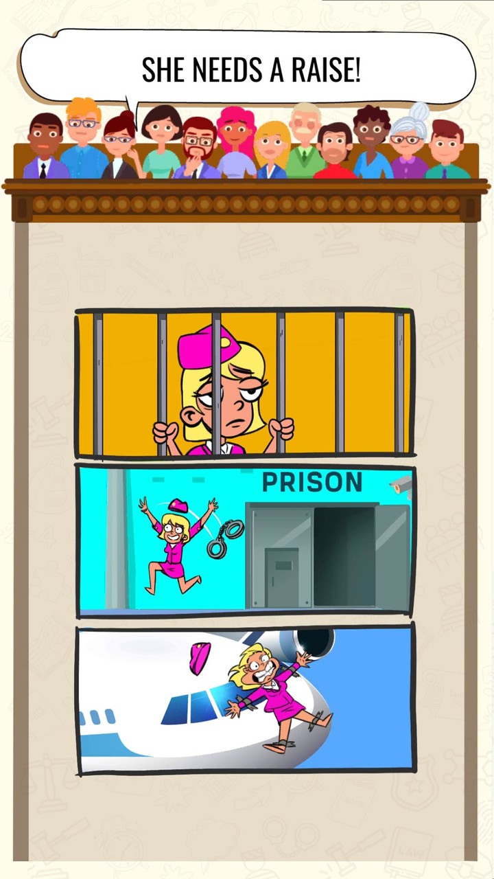 Be The Judge - Ethical Puzzles, Brain Games Test screenshot image 2_Popularmodapk.com